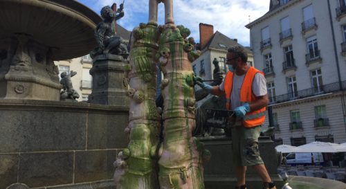 Nantes : la statue vulve vandalisée